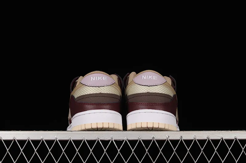 All categories Nk SB Dunk series Nk SB Dunk Low low-top skate shoes Nk Dunk Scrap stitching low-top skate shoes DH7450-100